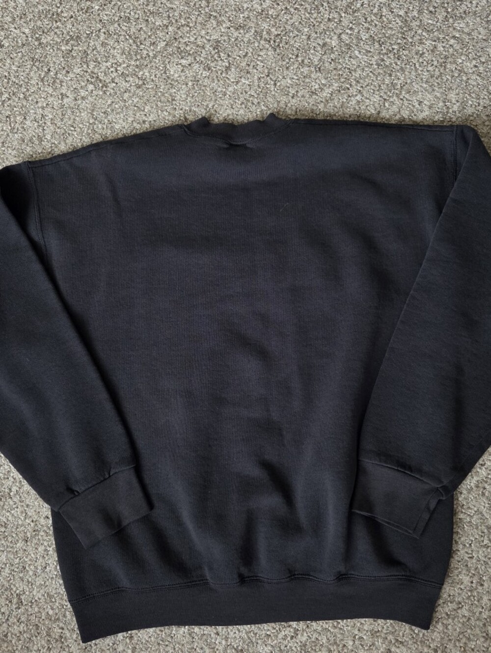 Mickey & Co Vintage 90s Mickey Mouse Black Crewneck Sweatshirt sz XL Disney USA - Picture 10 of 14